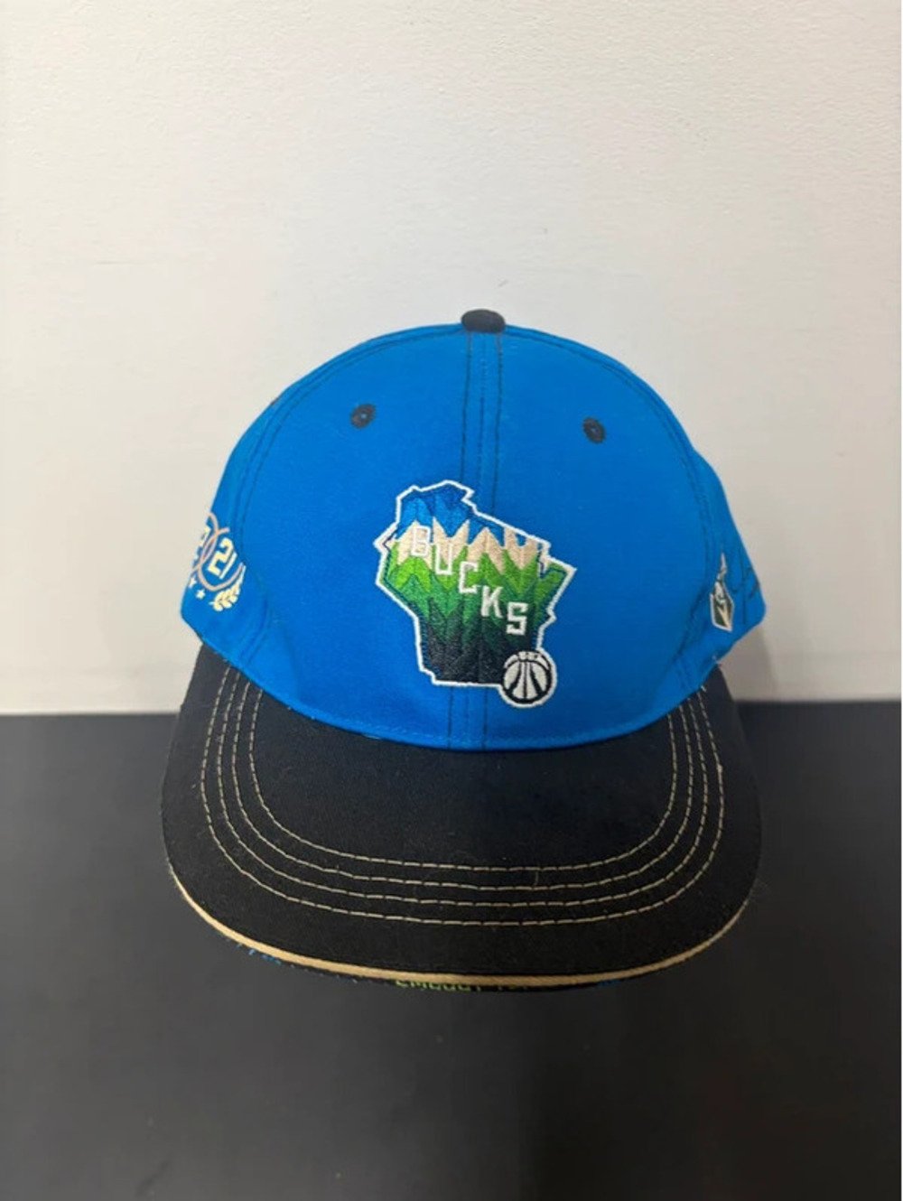 Milwaukee Bucks Jrue Holiday Designed Hat - Embroidered Logo